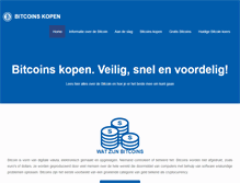Tablet Screenshot of bitcoins-kopen.info